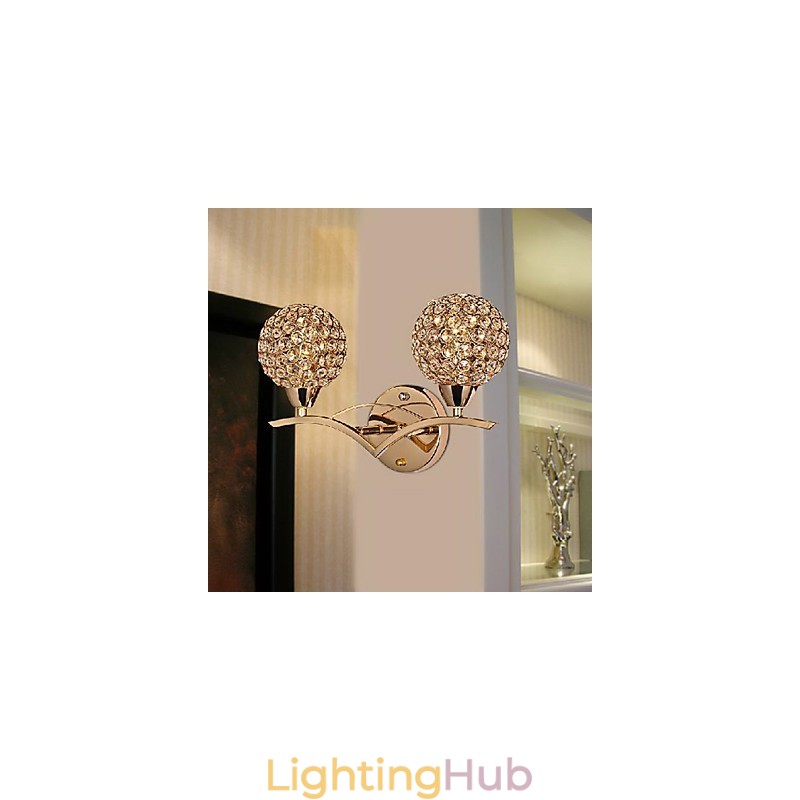 Modern Chic Wall Light In 2 Lights