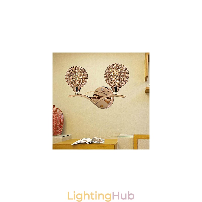Modern Chic Wall Light In 2 Lights