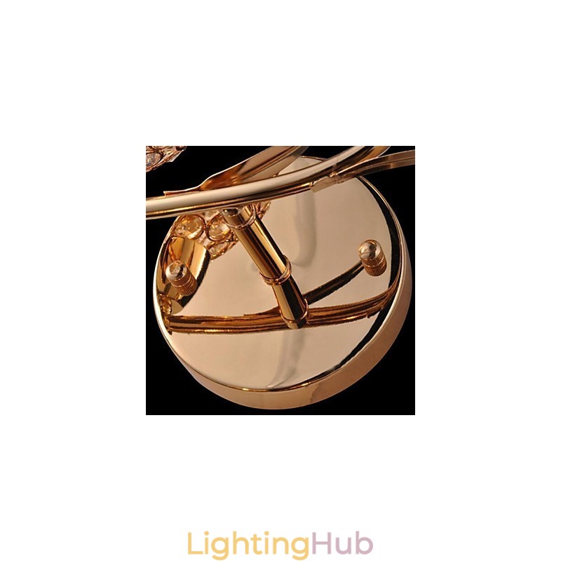Crystal Wall Sconces Reading Wall Lights Modern Contemporary Metal