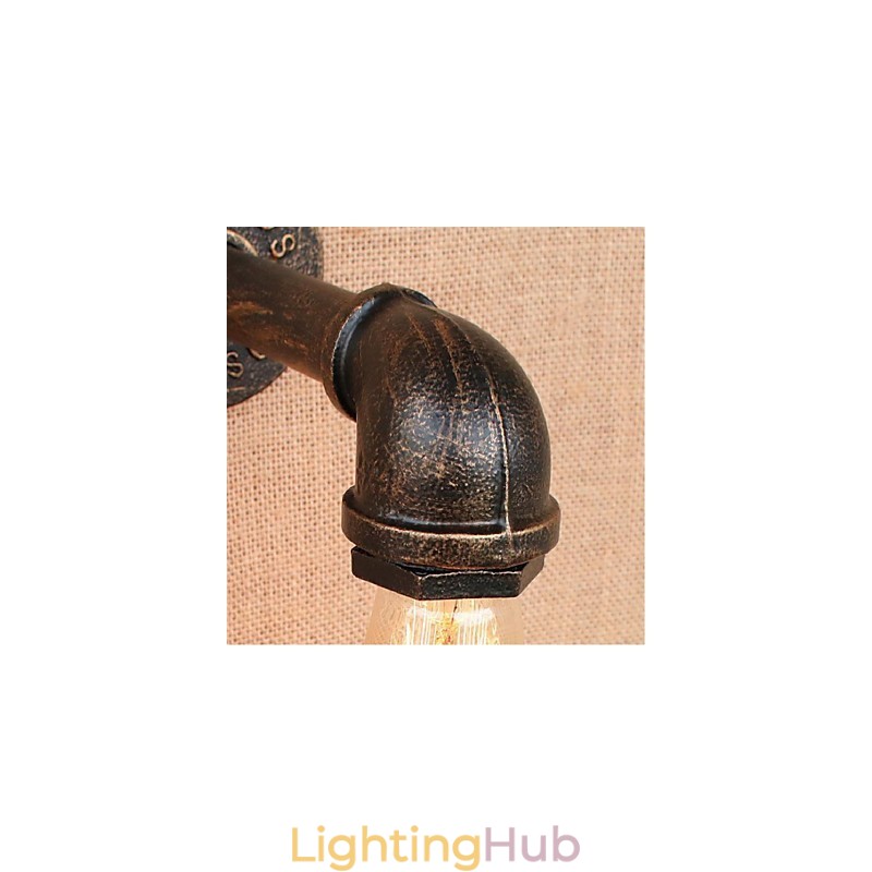 Nostalgia Simple Water Pipe Decorative Small Wall Lamp Wall Light