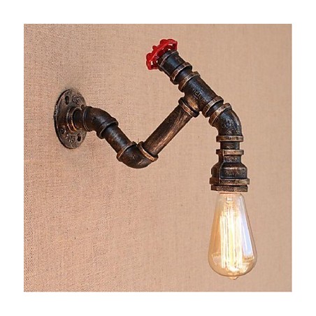 Nostalgia Simple Water Pipe Decorative Small Wall Lamp Wall Light Nostalgia Simple Water Pipe Decorative Small Wall Lamp Wall Light