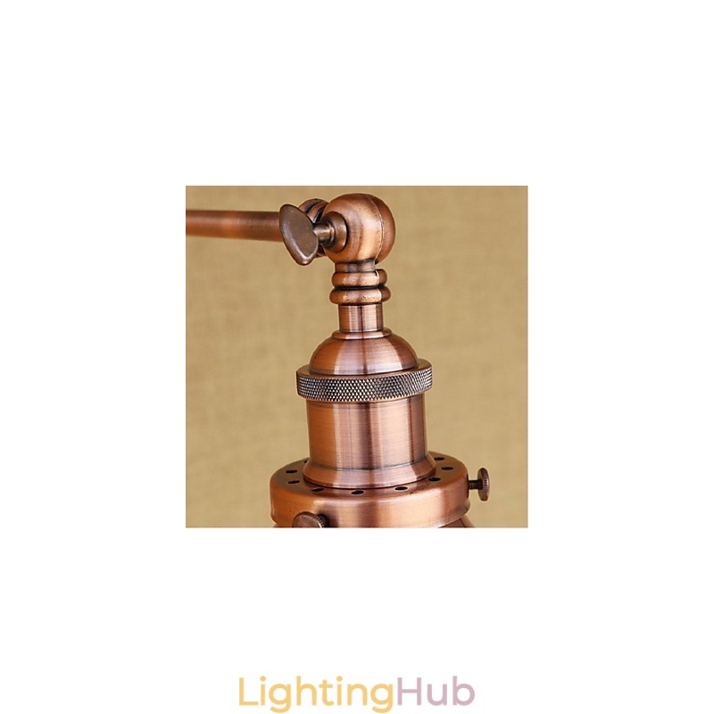 Long arm Half rust Retro Creative Nostalgic Retractable Folding Wall Sconces Wall Light