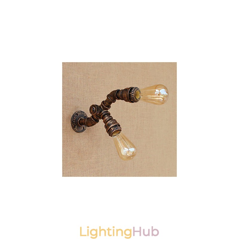 Rustic Lodge Painting Feature for Ambient Light Wall Sconces Wall Light