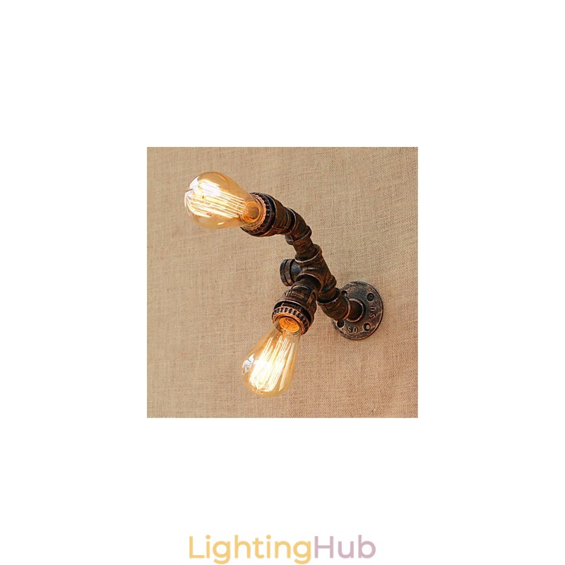 Rustic Lodge Painting Feature for Ambient Light Wall Sconces Wall Light