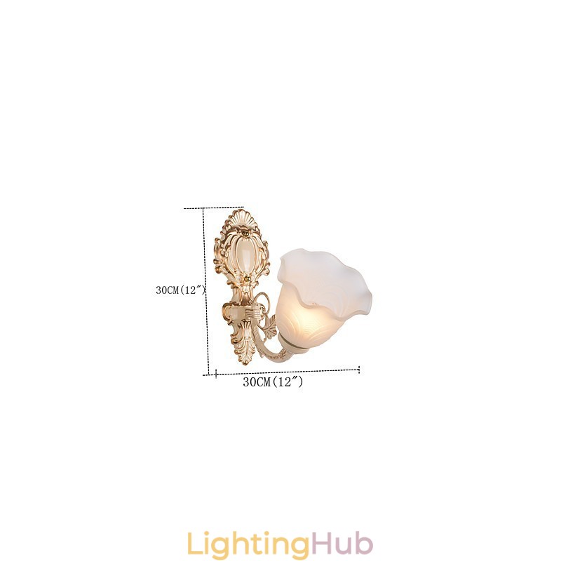 Country Painting Feature for Mini Style Uplight Wall Sconces Wall Light