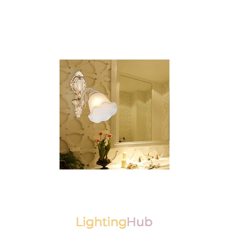 Country Painting Feature for Mini Style Uplight Wall Sconces Wall Light