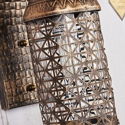 Rustic Lodge Painting Feature for Mini Style Uplight Wall Sconces Wall Light