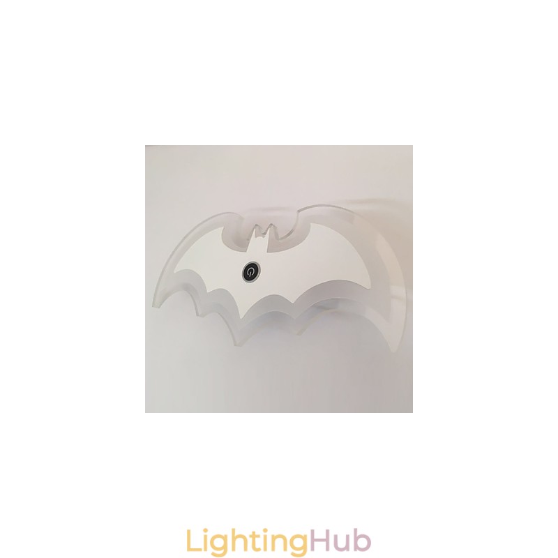 Modern Acrylic Bat Wall Light Bedside Lamp Wall Sconces Corridor LightsV