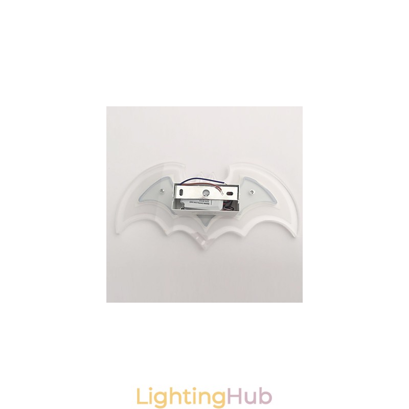 Modern Acrylic Bat Wall Light Bedside Lamp Wall Sconces Corridor LightsV