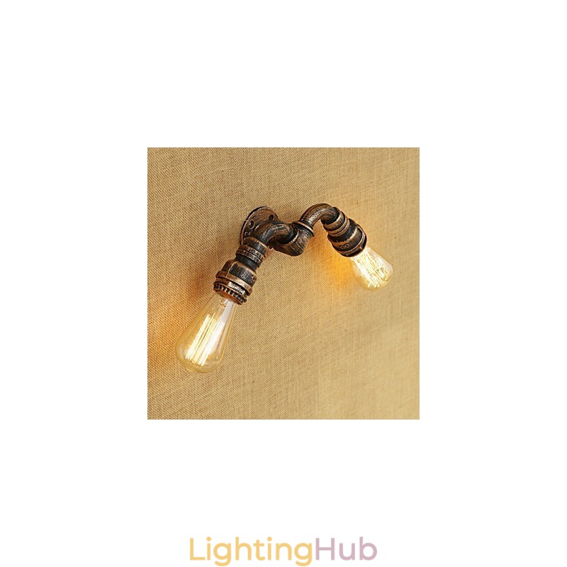 Country Retro Painting Feature for Mini Style Ambient Light Wall Sconces Wall Light