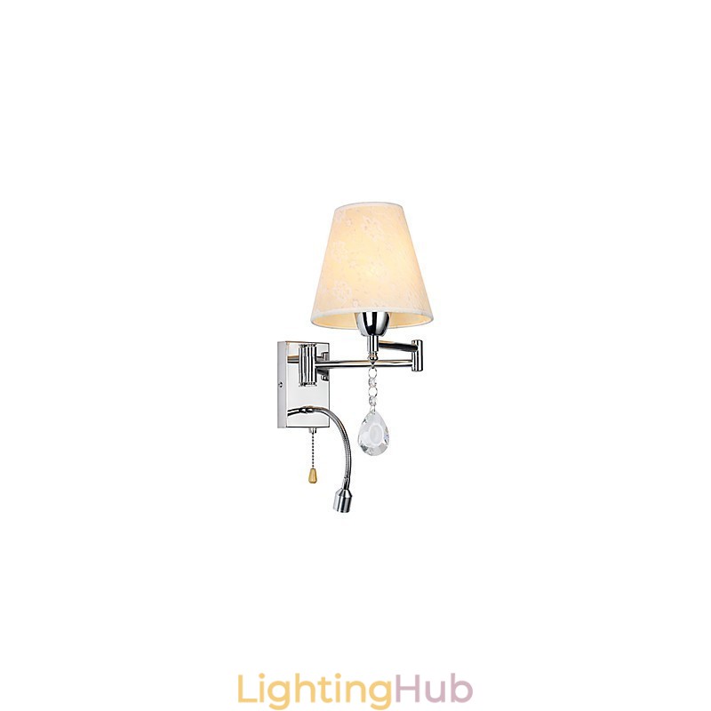 Wall Lamp for Bedroom Reading Lamp Fabric Lamp