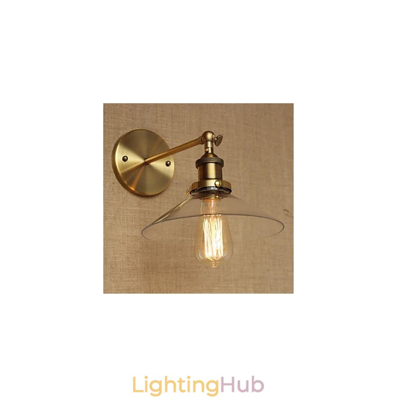 Modern Contemporary Country Retro Antique Brass Feature for Mini Style Ambient Wall Lighting