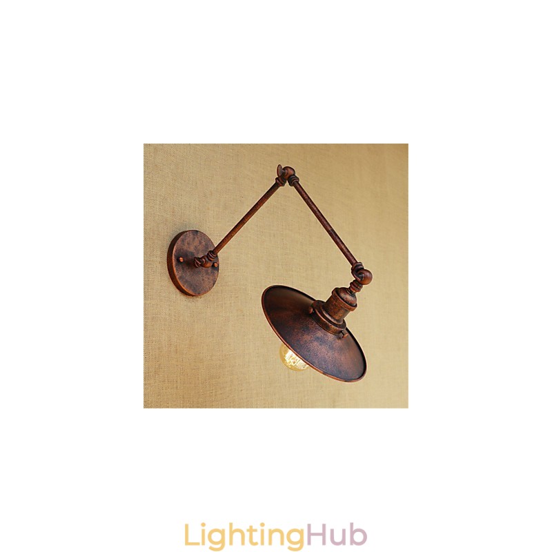 Rustic Lodge Country Retro Painting Feature for Mini Style Swing Arm Ambient Light Swing