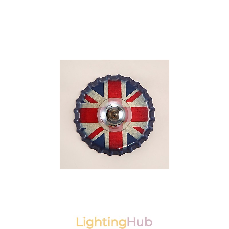 Traditional Classic Rustic Lodge Country Painting Feature for Mini Style Ambient Light Wall Sconces Wall Light
