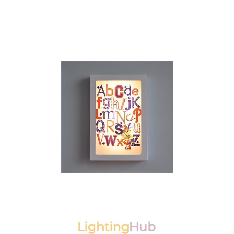 Integrated Modern Contemporary Modern Comtemporary Painting Feature for Ambient Light Wall Sconces