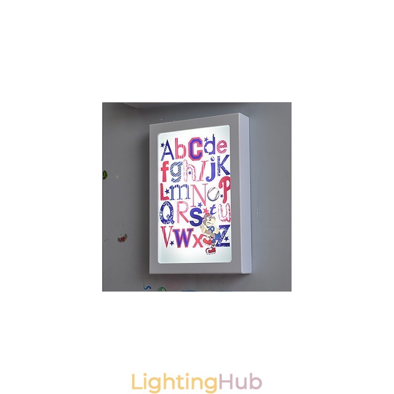 Integrated Modern Contemporary Modern Comtemporary Painting Feature for Ambient Light Wall Sconces