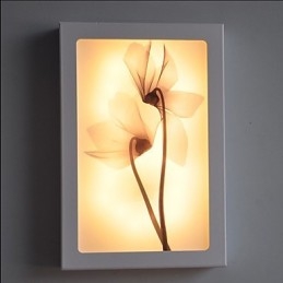 Integrated Modern Contemporary Modern Comtemporary Painting Feature for Ambient Light Wall Sconces