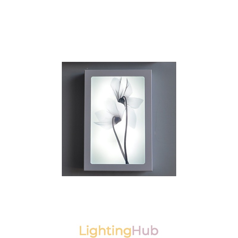 Integrated Modern Contemporary Modern Comtemporary Painting Feature for Ambient Light Wall Sconces