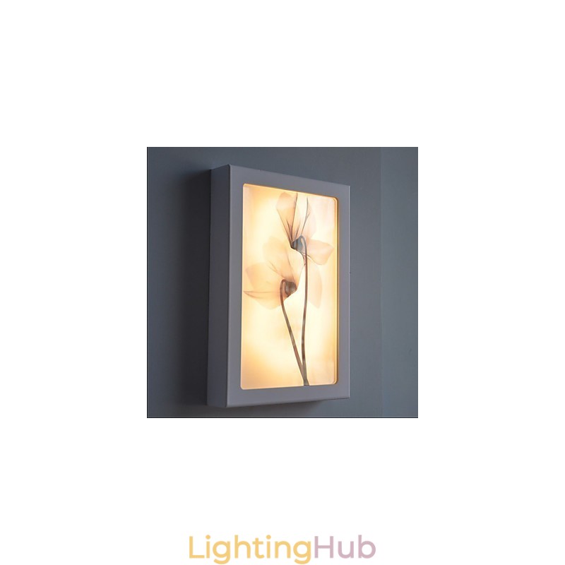 Integrated Modern Contemporary Modern Comtemporary Painting Feature for Ambient Light Wall Sconces