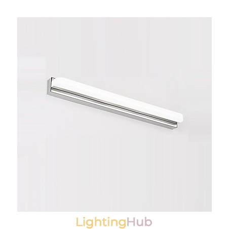 Integrated Modern Contemporary Chrome Feature for Ambient Light Bathroom Lighting Wall Light Integrated Modern Contemporary Chrome Feature for Ambient Light Bathroom Lighting Wall Light