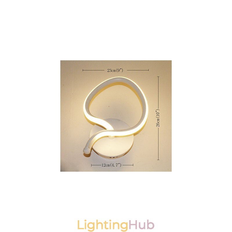 Modern Minimalist Wall Lamp Bedside Creative Corridor Lamp Aluminum Lighting