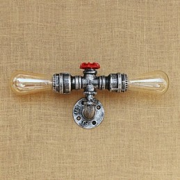 Country Retro Painting Feature for Mini Style Ambient Light Wall Sconces Wall Light