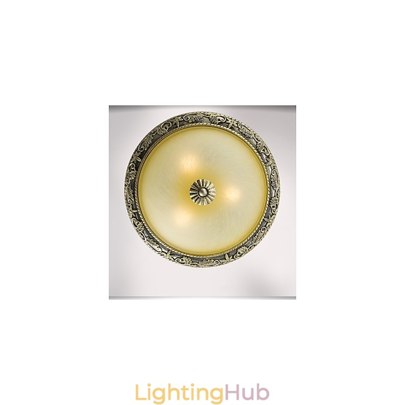 Flush Mount Mini Style Traditional Classic Resin