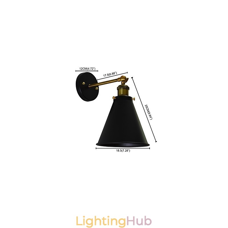 Light Buzz Paint Single Wall Iron Wall Lamp Dumb Black Lightsaber Lamp On Wall