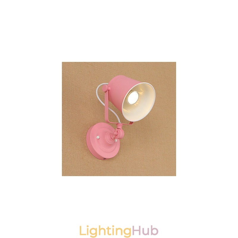 Country Retro Painting Feature Adjustable for Swing Arm Eye Protection Downlight Wall Lights Wall Light