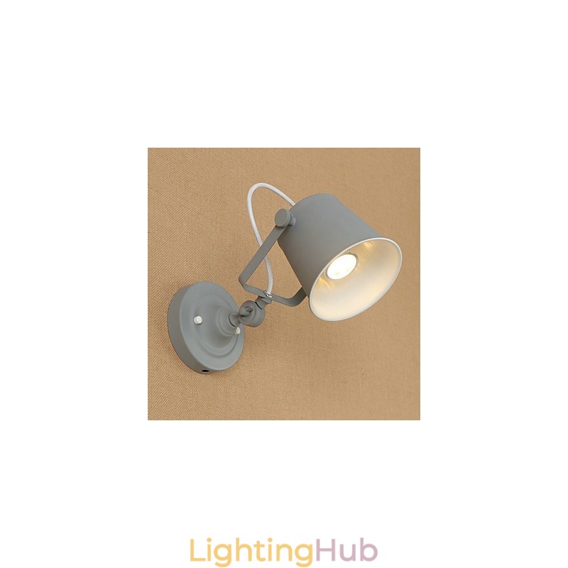 Country Retro Painting Feature Adjustable for Swing Arm Eye Protection Downlight Wall Lights Wall Light
