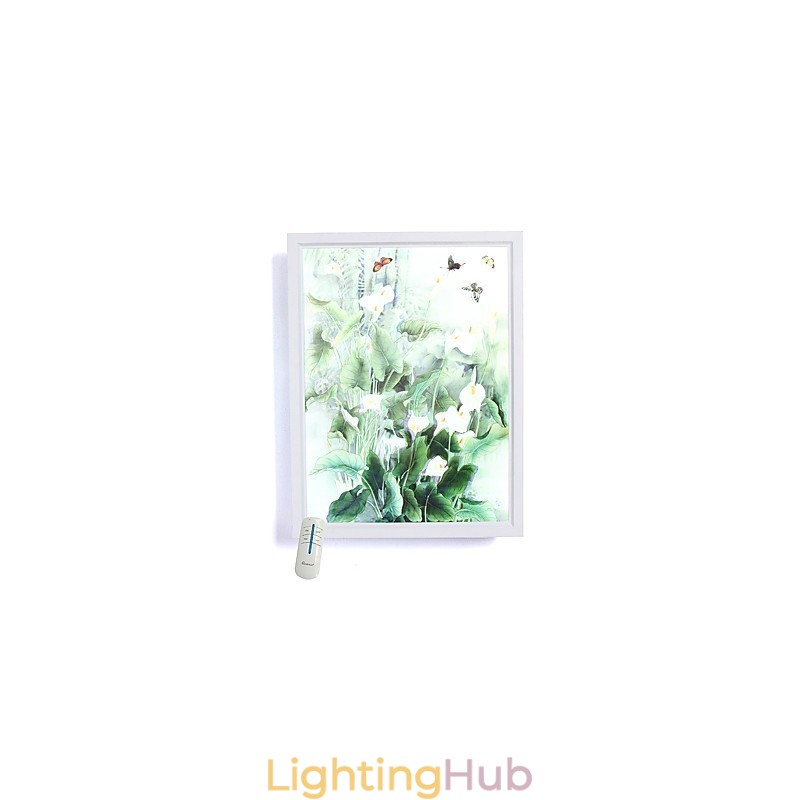Integrated Modern Contemporary Modern Comtemporary Painting Feature for Ambient Light Wall Sconces