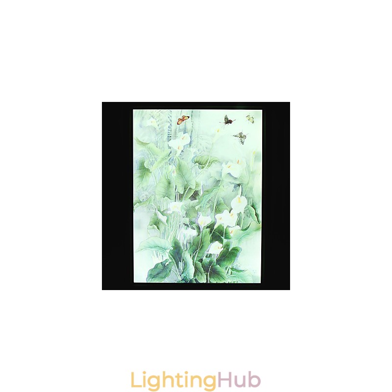 Integrated Modern Contemporary Modern Comtemporary Painting Feature for Ambient Light Wall Sconces