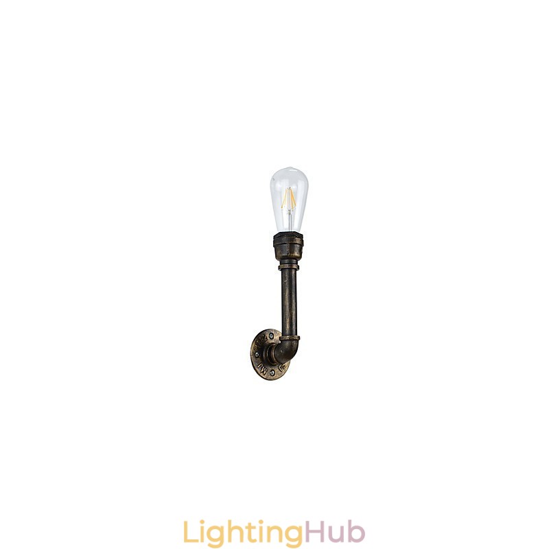 Rustic Lodge Traditional Classic Antique Brass Feature for Ambient Light Wall Lights Wall Light