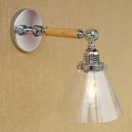 Modern Contemporary Country Retro Electroplated Feature for Swing Arm Ambient Light