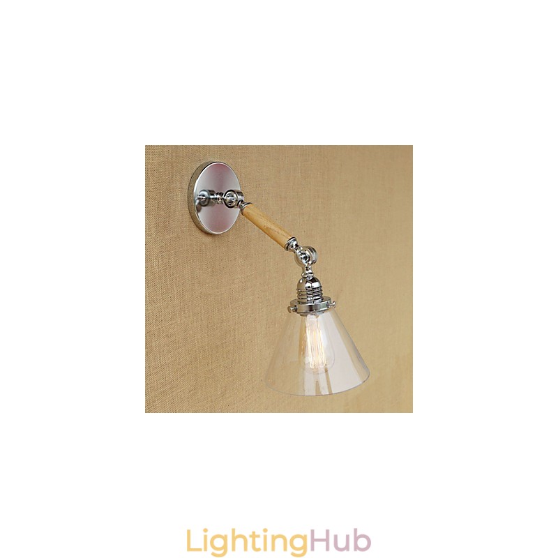 Modern Contemporary Country Retro Electroplated Feature for Swing Arm Ambient Light
