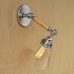 Modern Contemporary Country Retro Electroplated Feature for Swing Arm Ambient Light