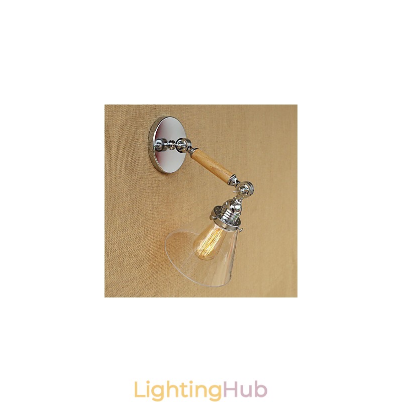 Modern Contemporary Country Retro Electroplated Feature for Swing Arm Ambient Light