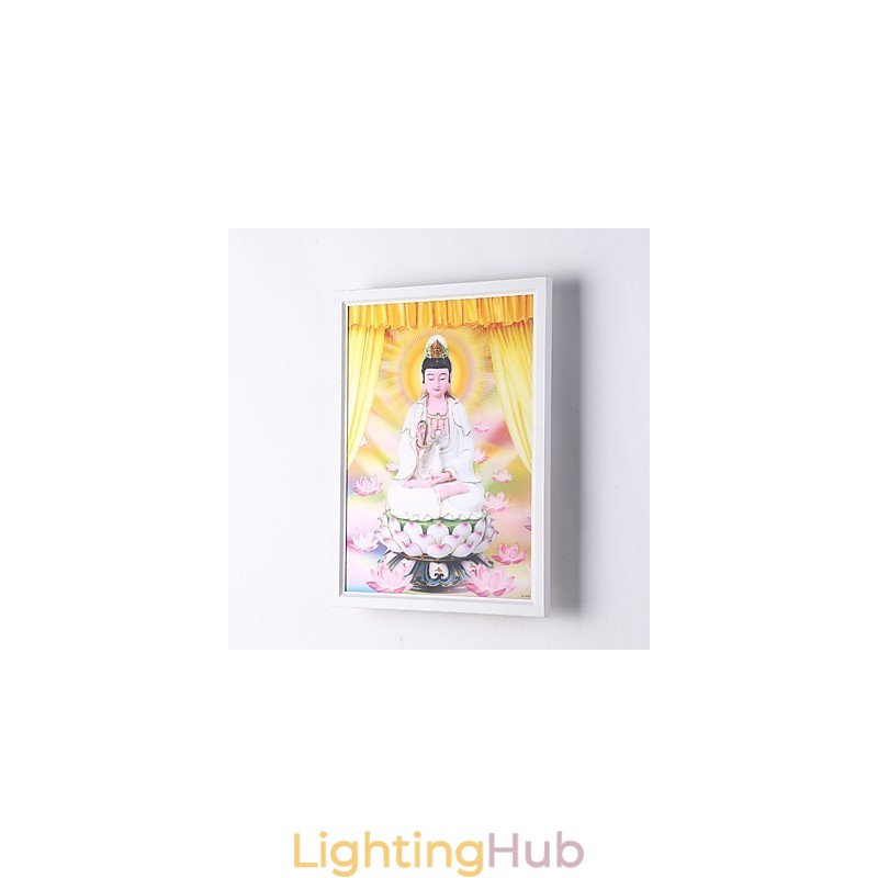 Integrated Modern Contemporary Modern Comtemporary Painting Feature for Ambient Light Wall Sconces