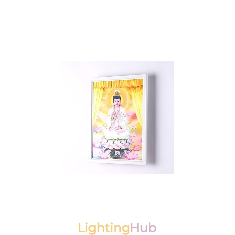 Integrated Modern Contemporary Modern Comtemporary Painting Feature for Ambient Light Wall Sconces