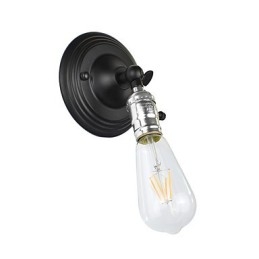 Electroplated Feature for Downlight Wall Light