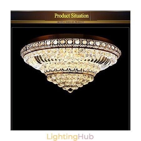 Modern Luxury Crystal Ceiling Light Absorb Dome Light Diameter 60CM Modern Luxury Crystal Ceiling Light Absorb Dome Light Diameter 60CM