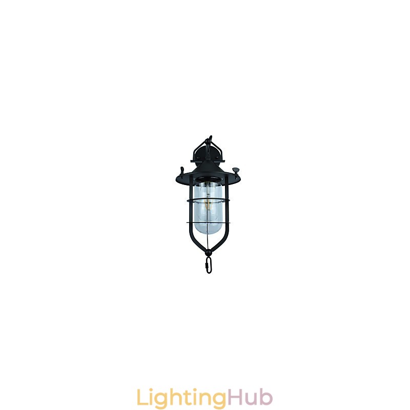 Light Painted Steel Wall Lamp Dumb Black American Coffee Decoration Retro Wall Light Lightsaber Lamp On Wall