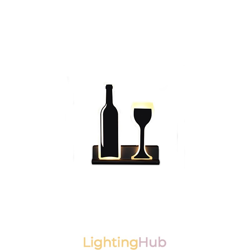 Integrated Modern Contemporary Modern Comtemporary Painting Feature for Ambient Light Wall Sconces