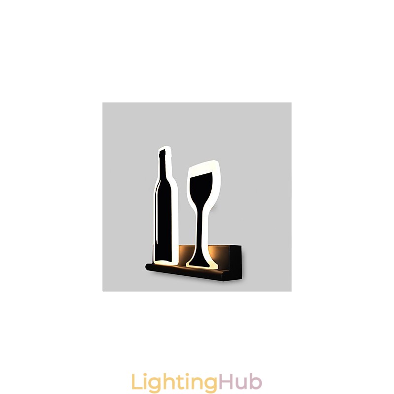 Integrated Modern Contemporary Modern Comtemporary Painting Feature for Ambient Light Wall Sconces