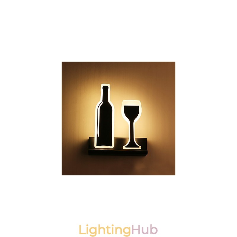 Integrated Modern Contemporary Modern Comtemporary Painting Feature for Ambient Light Wall Sconces