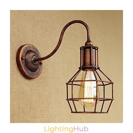 Iron Art Long Arm Nostalgic And Retro Creative Character Rust Color Study Sitting Room Head Of The American Wall Lamp Iron Art Long Arm Nostalgic And Retro Creative Character Rust Color Study Sitting Room Head Of The American Wall Lamp