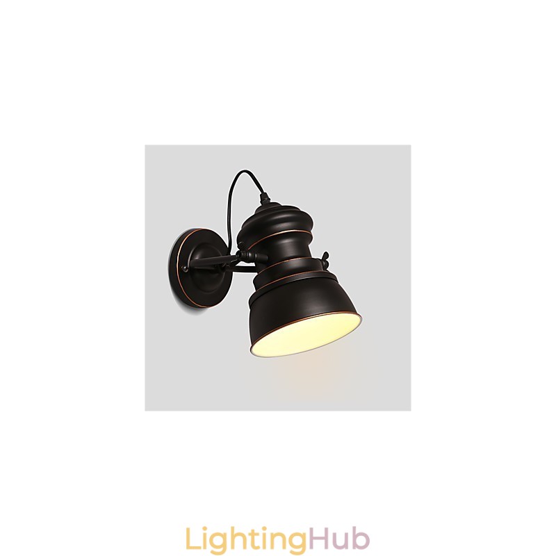 Vintage Metal Wall Sconces Industrial Wall Light Simplicity Lamp for Cafe Club Bar Lighting