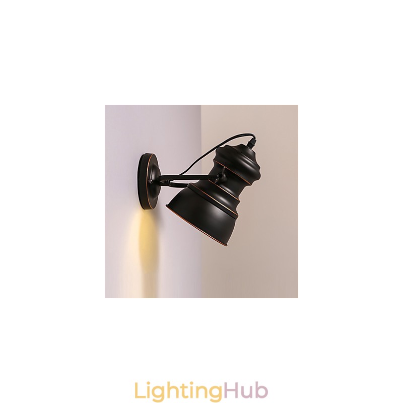 Vintage Metal Wall Sconces Industrial Wall Light Simplicity Lamp for Cafe Club Bar Lighting
