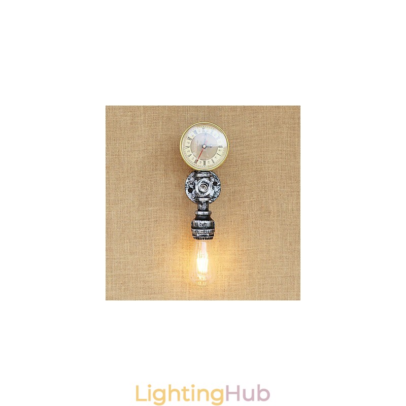 Simple Country Retro Painting Feature for Mini Style Ambient Light Wall Sconces Wall Light