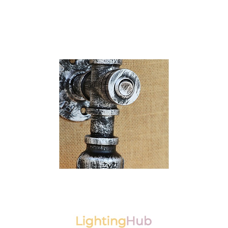 Simple Country Retro Painting Feature for Mini Style Ambient Light Wall Sconces Wall Light